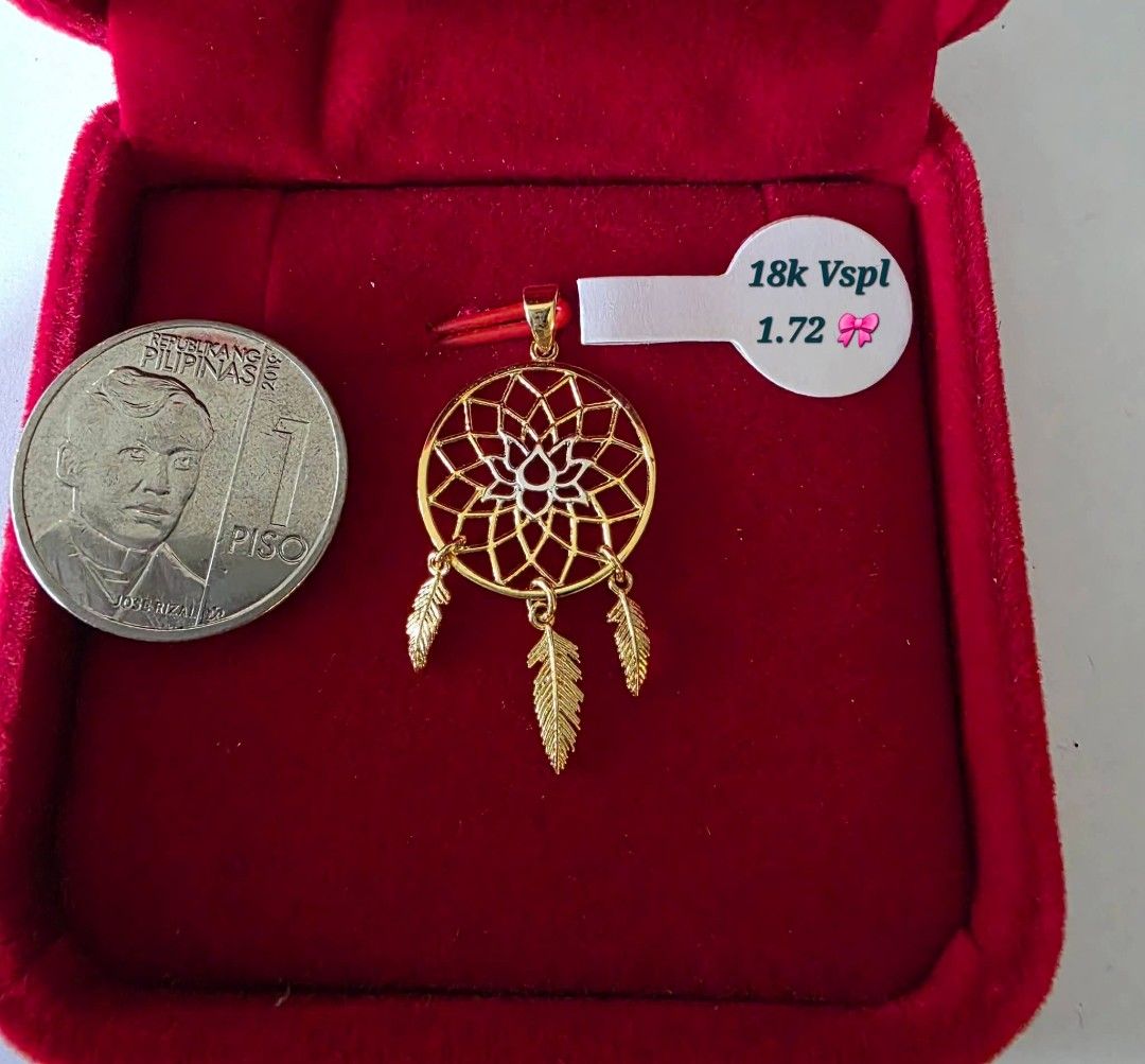 18k Saudi gold pendant (Category: Necklaces) located in Manila. Submitted by bhelgoldseller2ndaccount (Listing ID 1469186367, Image 2). Description: New!!✨New!!✨New!! Authentic 18k Saudi Golds 💯pawnable/naisasanla 💯with high appraisal rate 💯good investment 💯Direct supplier price 👉OPEN for resellers 🌺please take time to evaluate their actual sizes and grams 👉Best panggift for all occasions ✅ Sold per grams not per piece Kya lowest price ✅Wi