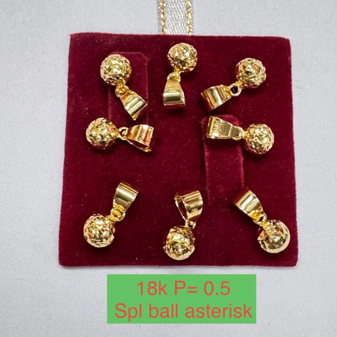 18k Saudi gold pendant (Category: Necklaces) located in Manila. Submitted by bhelgoldseller2ndaccount (Listing ID 1469253567, Image 1). Description: New!!✨New!!✨New!! Authentic 18k Saudi Golds 💯pawnable/naisasanla 💯with high appraisal rate 💯good investment 💯Direct supplier price 👉OPEN for resellers 🌺please take time to evaluate their actual sizes and grams 👉Best panggift for all occasions ✅ Sold per grams not per piece Kya lowest price ✅Wi