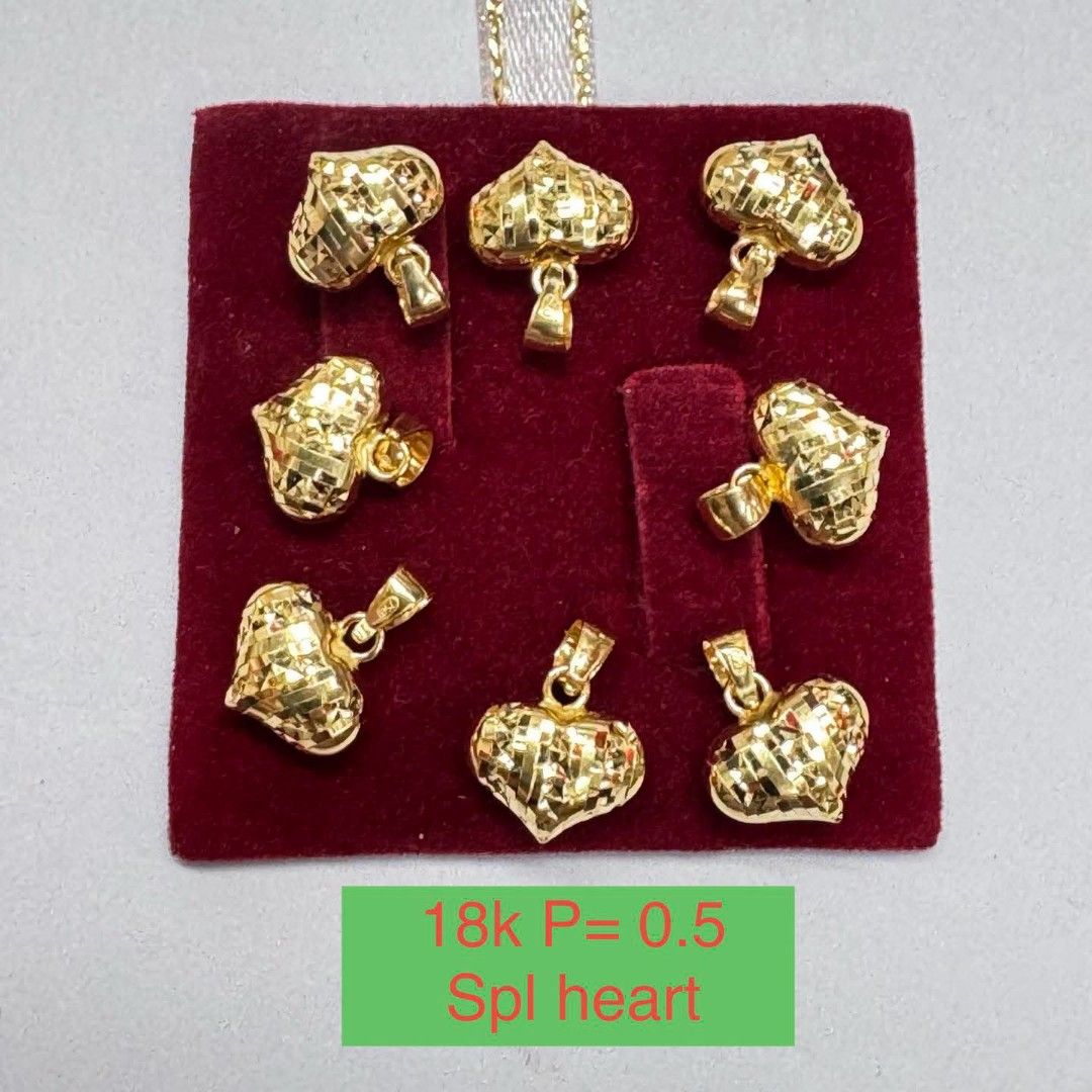 18k Saudi gold pendant (Category: Necklaces) located in Manila. Submitted by bhelgoldseller2ndaccount (Listing ID 1469253567, Image 2). Description: New!!✨New!!✨New!! Authentic 18k Saudi Golds 💯pawnable/naisasanla 💯with high appraisal rate 💯good investment 💯Direct supplier price 👉OPEN for resellers 🌺please take time to evaluate their actual sizes and grams 👉Best panggift for all occasions ✅ Sold per grams not per piece Kya lowest price ✅Wi