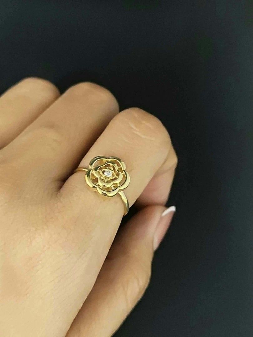 18k yg gold Saudi ring (Category: Rings) located in Manila. Submitted by luxesparks (Listing ID 1469206969, Image 3). Description: .