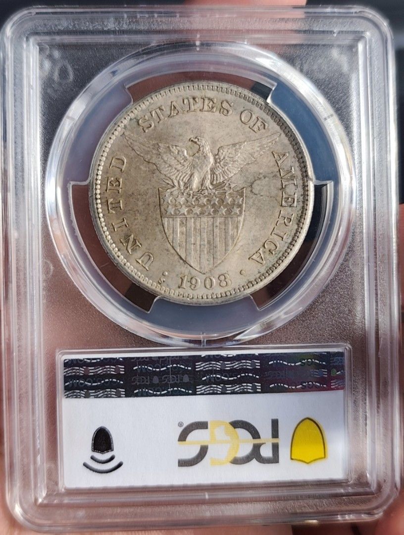 1908s pcgs ms62 (Category: Vintage Collectibles) located in Cavite. Submitted by coins_collection (Listing ID 1469181401, Image 2). Description: 1p uspi 1908s pcgs ms62.