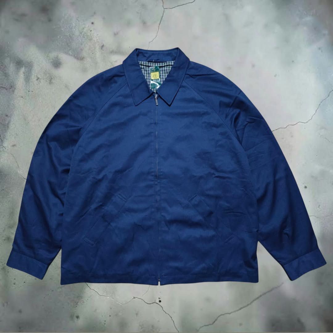 1994 Vintage MARKS & SPENCER Harrington Jacket (Category: Coats, Jackets and Outerwear) located in Pasay City. Submitted by chokmvn (Listing ID 1469258419, Image 1). Description: 1994 Vintage MARKS & SPENCER Harrington Jacket Size: (L) fits to (XL) Dimes: W 26 x L 28 Fabric: Cotton Polyester - Excellent Condition (no issues) - YKK zipper - Intact & Complete Tags.