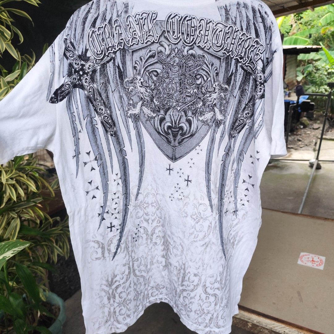 2000's Y2K Crank Affliction Style Shirt (Category: Tshirts & Polo Shirts ) located in Manila. Submitted by buyybustt (Listing ID 1469290471, Image 2). Description: 18x27 Wish Washable Stain Dm for more info.