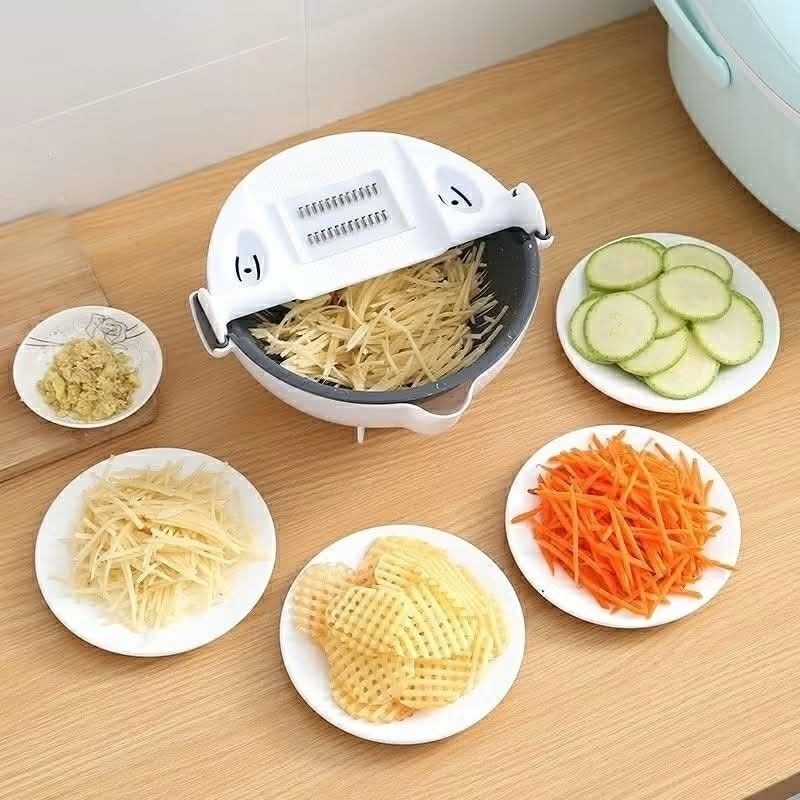 7 in 1 Multi Function with Drain Basket Plastic Round Wet Basket Vegetable Cutter (Category: Announcements) located in Manila. Submitted by je.assorted.item.26 (Listing ID 1469244299, Image 1). Description: .