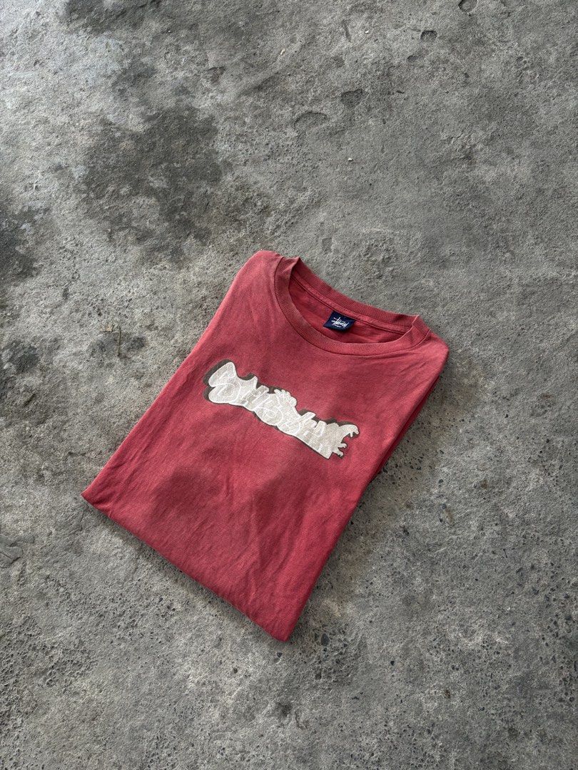 90s Stussy Godzilla Graphic (Category: Tshirts & Polo Shirts ) located in Cabiao. Submitted by thelifeofgelo (Listing ID 1469248224, Image 2). Description: 90s Stussy Godzilla Graphic Size: Large 22x30 Issue: Fade / hole .