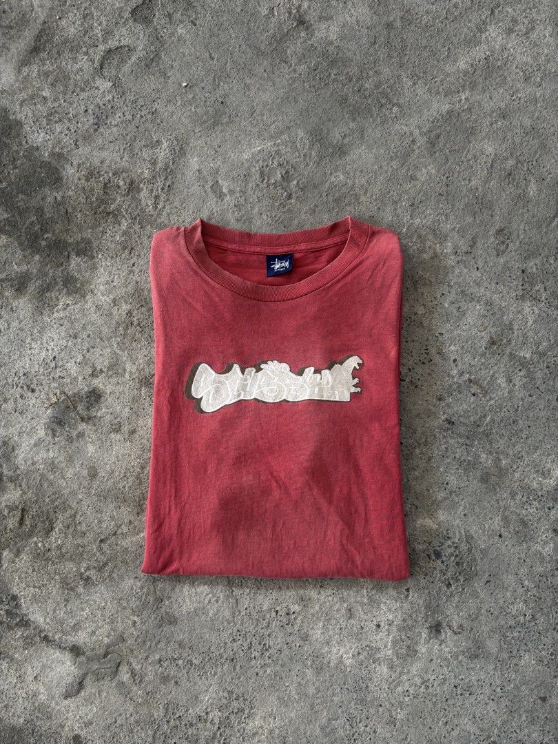 90s Stussy Godzilla Graphic (Category: Tshirts & Polo Shirts ) located in Cabiao. Submitted by thelifeofgelo (Listing ID 1469248224, Image 1). Description: 90s Stussy Godzilla Graphic Size: Large 22x30 Issue: Fade / hole .