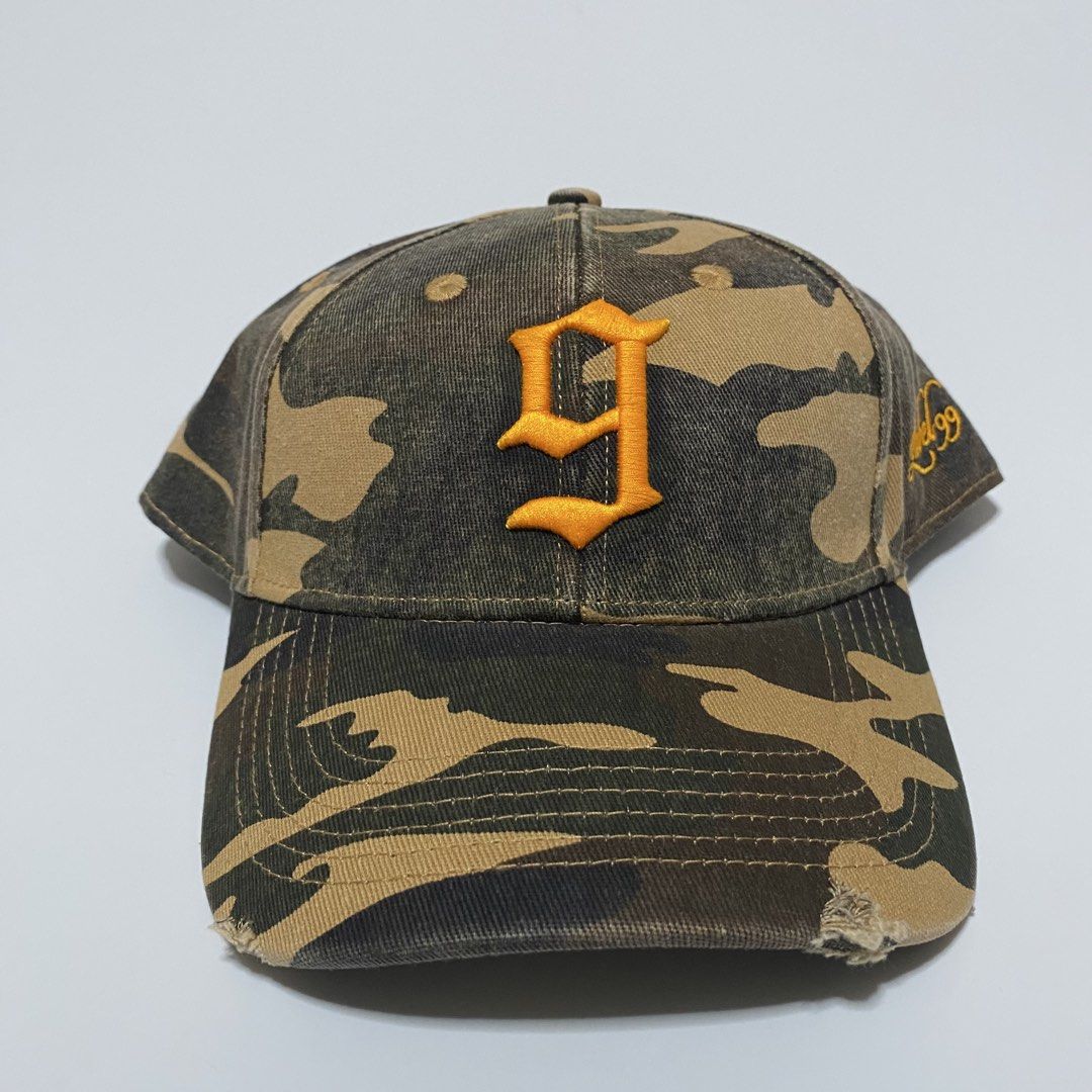 9 distressed camou cap (Category: Caps & Hats) located in Quezon City. Submitted by hatlocker (Listing ID 1469258268, Image 3). Description: 700.00 only dm.