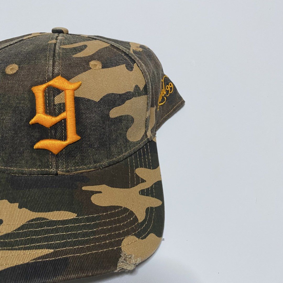 9 distressed camou cap (Category: Caps & Hats) located in Quezon City. Submitted by hatlocker (Listing ID 1469258268, Image 2). Description: 700.00 only dm.