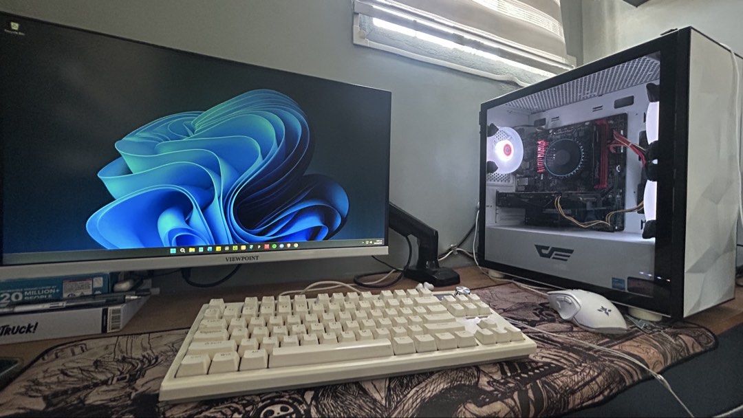 🎮 i5-12400F + RX 570 Gaming PC (Category: Desktops) located in Antipolo. Submitted by jjoolian (Listing ID 1469167493, Image 2). Description: 💰 PRICE OPTIONS * 💻 System Unit Only: ₱16,999 FIXED * ❤️‍🔥 TAKE ALL: ₱18,999 (PC + Monitor + Monitor Arm) 💻 PC SPECIFICATIONS * CPU: Intel Core i5-12400F + Stock Cooler * Motherboard: Gigabyte B660M Gaming AC DDR4 (Wi-Fi + Bluetooth) * GPU: ASRock RX 570 Phantom Gaming 4GB * RAM: Kingston Fury Beast 8G