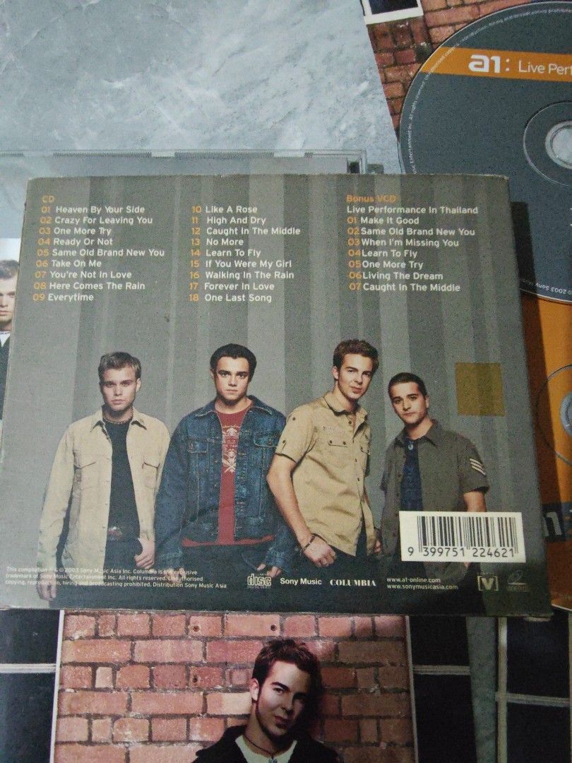A1- THE BEST OF (CD VCD) (Category: CDs & DVDs) located in Manila. Submitted by musiccdshopnew (Listing ID 1469181838, Image 2). Description: .
