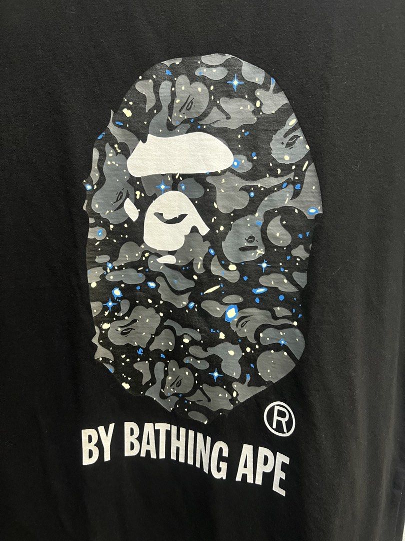 A Bathing Ape Bape Space Camo Ape Head Tee (Category: Tshirts & Polo Shirts ) located in Manila. Submitted by irenekaren57943 (Listing ID 1469168340, Image 3). Description: 𒊹︎ A Bathing Ape BAPE Space Camo Ape Head T-Shirt ➤ 𝟐𝟎 𝐖 | 𝟐𝟕.𝟓 𝐋 (𝐌-𝐒𝐞𝐦𝐢 𝐋) ➤ 𝐋𝐢𝐤𝐞 𝐍𝐞𝐰 ➤ 𝐍𝐨 𝐈𝐬𝐬𝐮𝐞 .