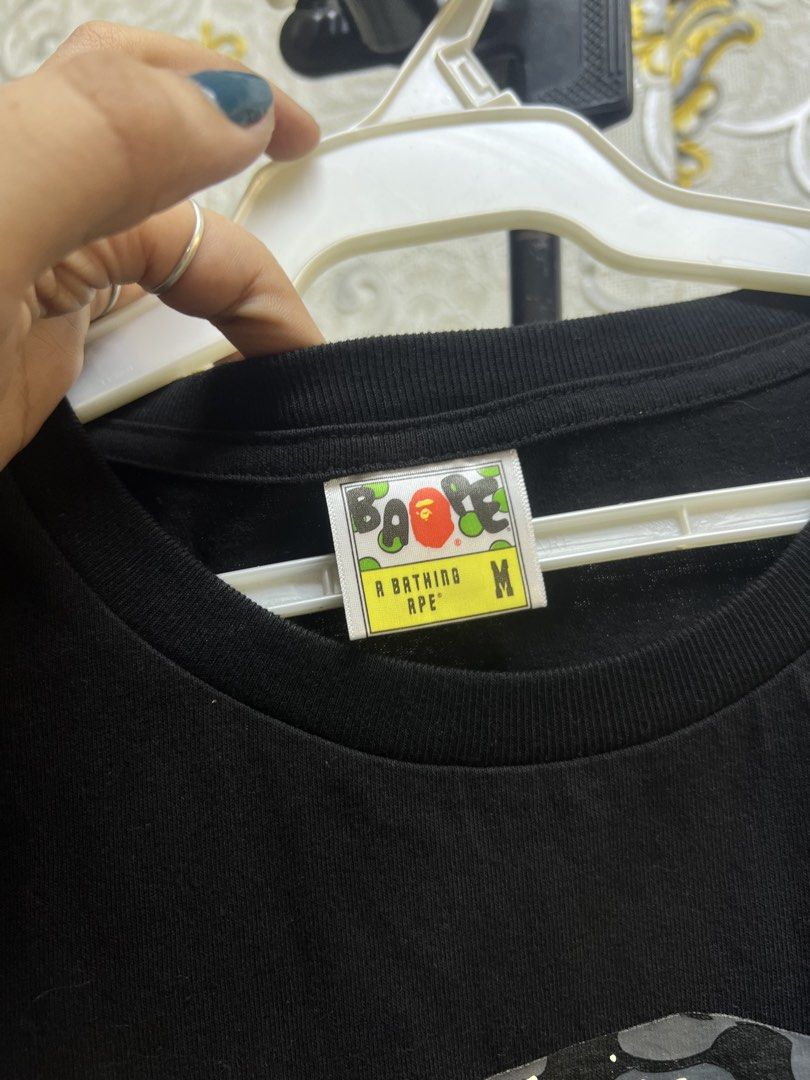 A Bathing Ape Bape Space Camo Ape Head Tee (Category: Tshirts & Polo Shirts ) located in Manila. Submitted by irenekaren57943 (Listing ID 1469168340, Image 2). Description: 𒊹︎ A Bathing Ape BAPE Space Camo Ape Head T-Shirt ➤ 𝟐𝟎 𝐖 | 𝟐𝟕.𝟓 𝐋 (𝐌-𝐒𝐞𝐦𝐢 𝐋) ➤ 𝐋𝐢𝐤𝐞 𝐍𝐞𝐰 ➤ 𝐍𝐨 𝐈𝐬𝐬𝐮𝐞 .