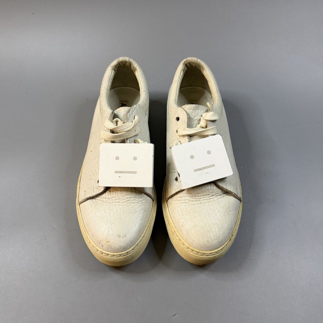 Acne Studios - Adriana Face Leather Sneakers (Category: Sneakers) located in Paranaque City. Submitted by millennial_goodz (Listing ID 1469286404, Image 2). Description: WTS Acne Studios - Adriana Face Leather Sneakers Size 36 Very good condition - Needs clean only Authentic, pair only DM.