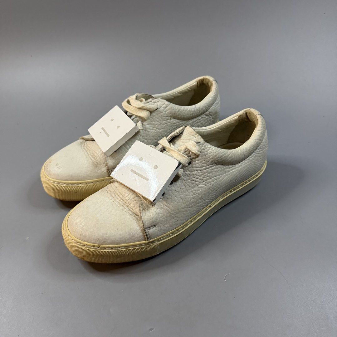 Acne Studios - Adriana Face Leather Sneakers (Category: Sneakers) located in Paranaque City. Submitted by millennial_goodz (Listing ID 1469286404, Image 3). Description: WTS Acne Studios - Adriana Face Leather Sneakers Size 36 Very good condition - Needs clean only Authentic, pair only DM.