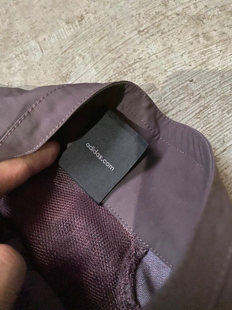 Adidas Dark Grey Purple Zip Up Jacket (Category: Activewear) located in Real. Submitted by koymiksbuynsell (Listing ID 1469267199, Image 3). Description: 21 width 27 length .