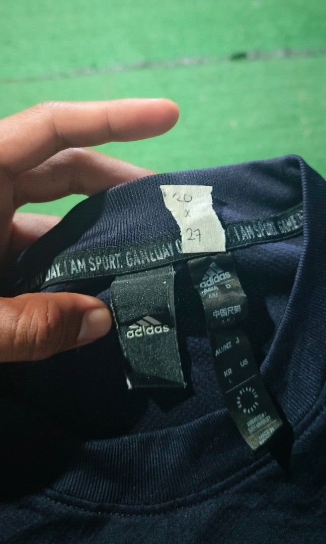 ADIDAS DRIFIT MEN SHIRT (Category: Tshirts & Polo Shirts ) located in General Santos City (Dadiangas). Submitted by michaelthrift01 (Listing ID 1469248886, Image 2). Description: Legit Medium men As new Issue unnoticeable small run.
