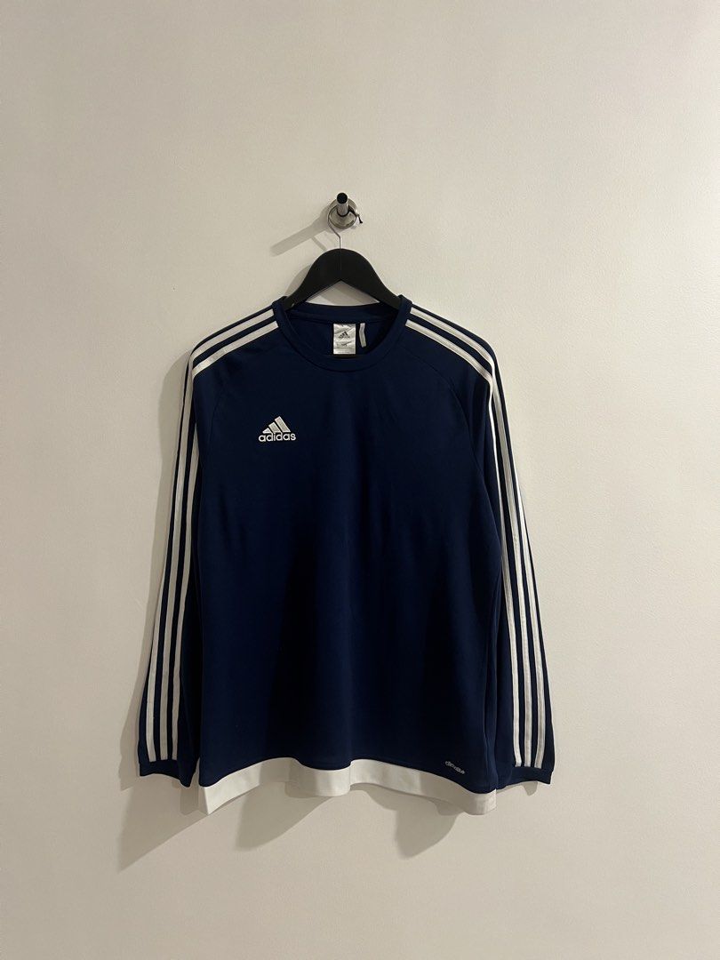 Adidas Estro 15 Climalite Long-Sleeve Jersey (Authentic) (Category: Activewear) located in Iligan City. Submitted by wenologgyy (Listing ID 1469363822, Image 2). Description: Adidas Estro 15 Climalite Long-Sleeve Jersey (Authentic) •(Very Good Condition) •(Issue: Check Pics) • (Size 105 on tag) (Large) 💰₱ 488.
