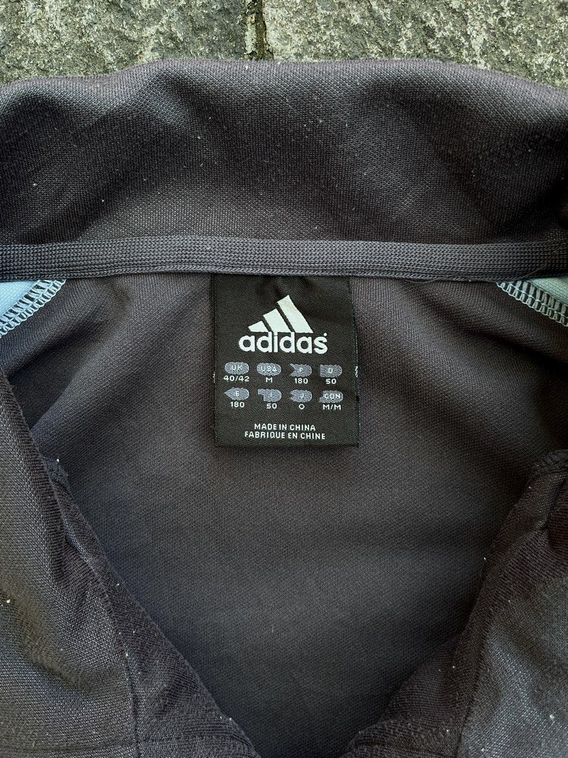 Adidas Full Zip Jacket (Category: Coats, Jackets and Outerwear) located in San Mateo. Submitted by oldgear (Listing ID 1469392128, Image 3). Description: Adidas Full Zip Jacket Size M fit to Large Dimension Length 28.5inch Width 24.5inch Sleeves 24inch M- 750 G- 850 S- 899 Excellent Condition No issue Dm for more details Gcash payment Payment first Via J&T/ Lalamove delivery .