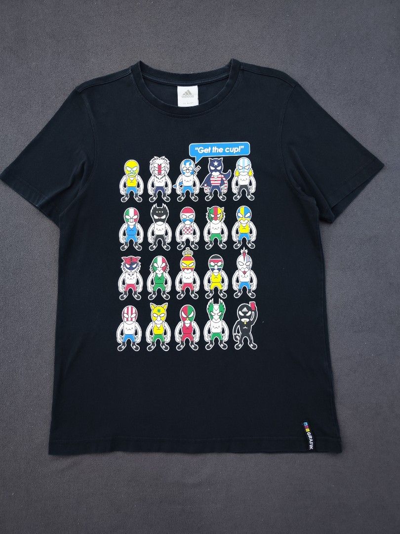 Adidas Grafik Tee (Category: Tshirts & Polo Shirts ) located in Bulacan. Submitted by emilj23 (Listing ID 1469170338, Image 1). Description: Adidas Grafik Tee Size L on tag L 28 W 19 Condition 9/10 Color rate 9/10 No Issue.