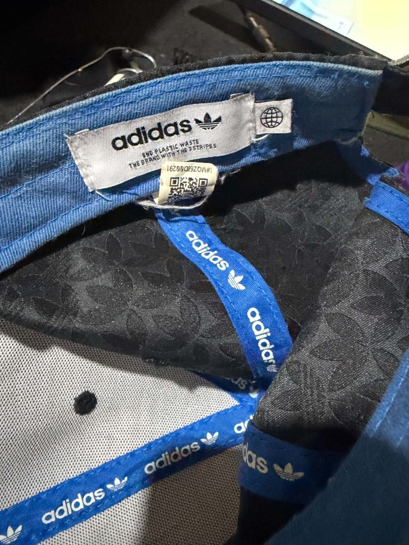 Adidas Monogram Trefoil Black Baseball Cap (Category: Caps & Hats) located in Caloocan City. Submitted by ramenonly (Listing ID 1469267508, Image 3). Description: !! original adidas !! !! needs reshape !! !! needs wash !!.
