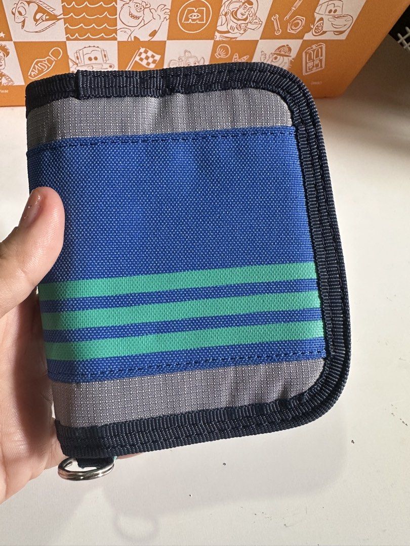 Adidas Multi pocketed Nylon Wallet (Category: Wallets & Card Holders) located in Davao. Submitted by favoritepreloved (Listing ID 1469201437, Image 3). Description: 💜 brand new condition, very clean 💜 fix price.