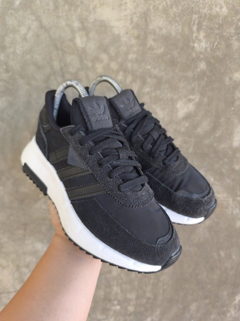 Adidas Retropy F2 Core Black (Category: Sneakers) located in Baguio. Submitted by soleseekerph (Listing ID 1469218330, Image 2). Description: US 4.5M, 5.5W, Fr 36, 22.5 cm Excellent condition.