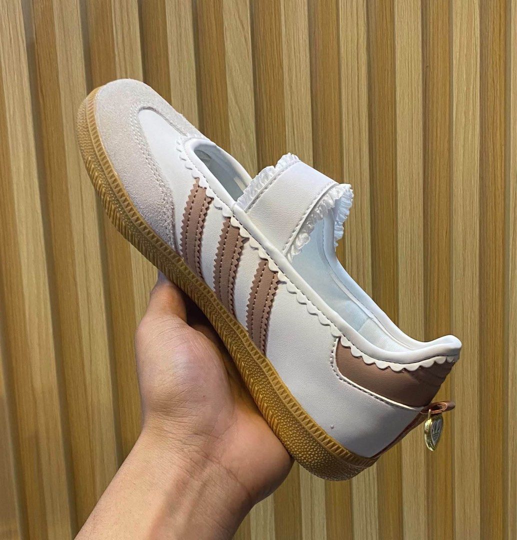 Adidas Samba Jane Frill Ruffle Pack (Category: Sneakers) located in Manila. Submitted by YSABELLE_MARGARETTE (Listing ID 1469195399, Image 3). Description: size 36-40 available (women size) J&T courier nationwide and Lalamove around manila PAYMENT FIRST THRU GCASH OR GOTYME.