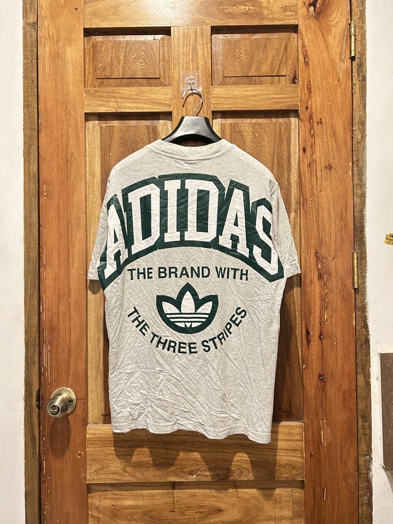 Adidas the three stripes (Authentic) (Category: Tshirts & Polo Shirts ) located in Talakag. Submitted by heisenberg_0712 (Listing ID 1469178435, Image 1). Description: Excellent 10/10 No issue 22x28 Large.