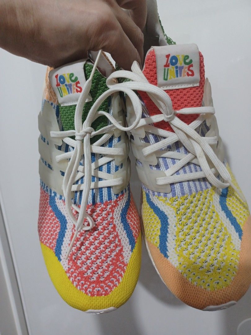 Adidas ultraboost/love unites (Category: Sneakers) located in Mandaluyong City. Submitted by usamenfashionhaul (Listing ID 1469164794, Image 1). Description: very nice shoes.great colors.i bought in the usa.you will love it..