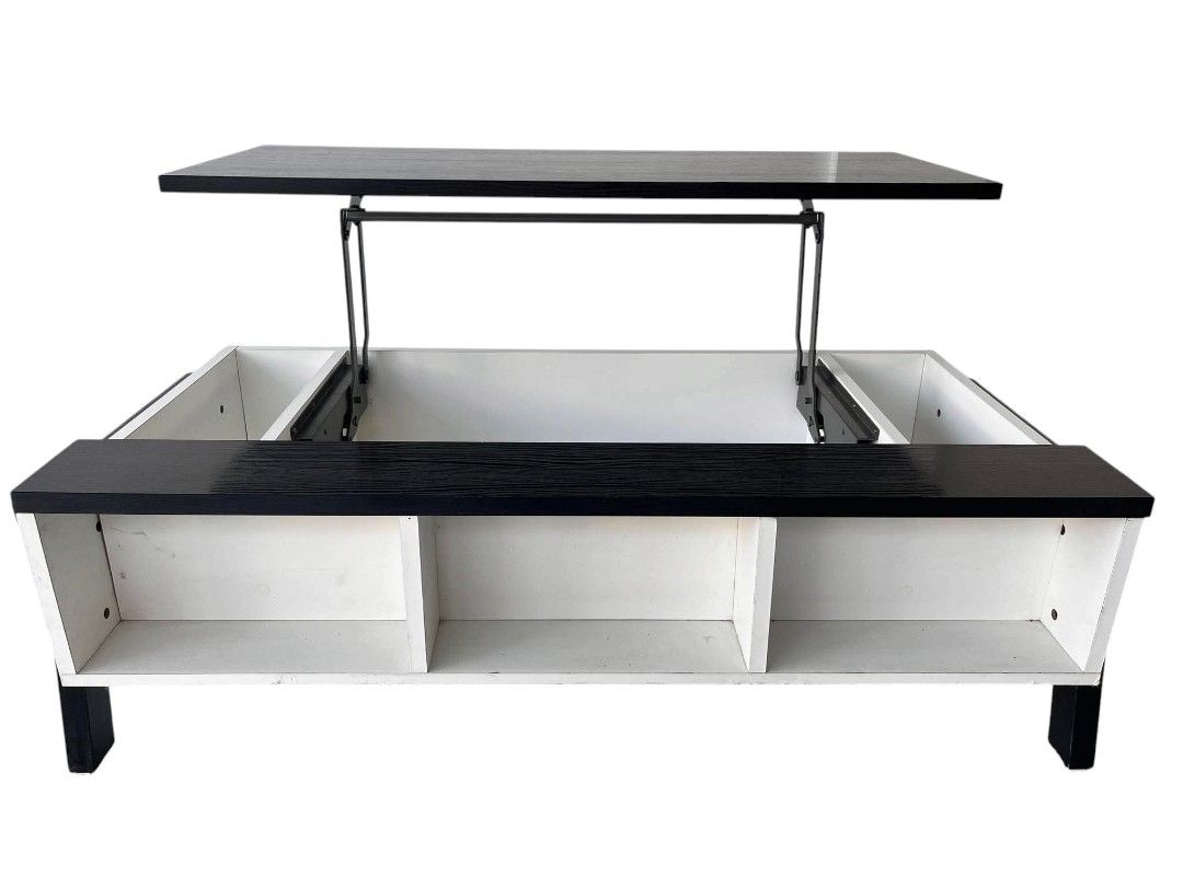 ADJUSTABLE LIFT-TOP CENTER TABLE (Category: Tables & Sets) located in Mexico. Submitted by mgracejapansurplus (Listing ID 1469240230, Image 1). Description: NEW ARRIVAL 🔥 JAPAN SURLPUS ADJUSTABLE LIFT-TOP CENTER TABLE✨ -Solid wood, with hidden storage & side shelves. Dimensions: L46"×W24"×H15". ✅No dp No reservation ✅Payment first Priority ✅LALAMOVE sameday delivery. 📌Shoulder ni buyer ang sf pick up will do. MOP: Gcash , Maribank , Gotyme Pm M
