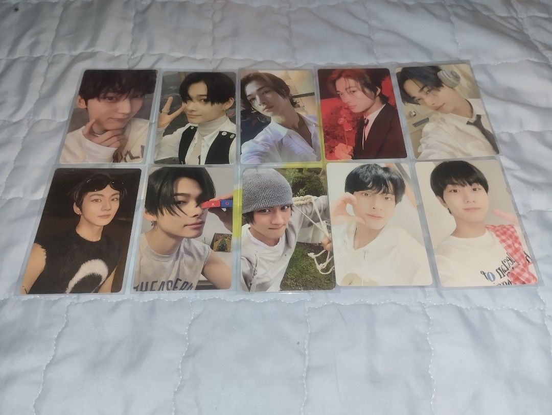 AFFORDABLE ENHYPEN PHOTOCARDS (Category: K-Wave Merchandise) located in Tarlac. Submitted by himawari.tsukiko09 (Listing ID 1469369827, Image 2). Description: Price: 90 EACH PAYO | DOP (Up to 2 weeks with nrdp) For terms and condition + proof of transactions please visit my fb account: Himawari Tsukiko.