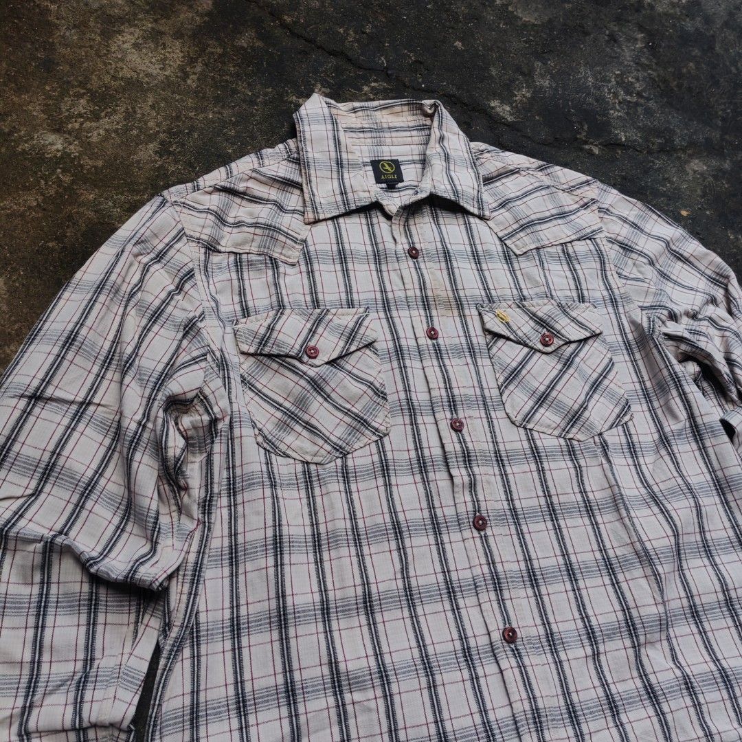 AIGLE POLO LONGSLEVE (Category: Activewear) located in Manila. Submitted by thrifttriplangnigio (Listing ID 1469272165, Image 3). Description: Aigle Polo Longsleeve Excellent Condition issue: removable stain upper mid banda W-23 L-29 for omly 449+sf MOD-J&T MOP-GCASH/ UB BANK LOC: NORTH CALOOCAN DM ME IF INTERESTED.