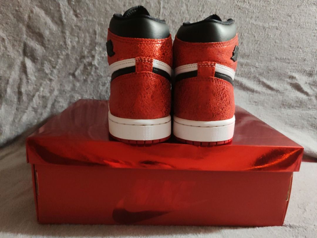 Air Jordan 1 High OG "Ruby" (Bred Reimagined / Ruby) (Category: Sneakers & Footwear) located in Caloocan City. Submitted by talia_bird (Listing ID 1469268785, Image 3). Description: Air Jordan 1 High OG "Ruby" (Bred Reimagined / Ruby) • Size: [ UK 5, EUR 38.5, cm 24.5, BR 37 ] • Condition: [ In Box Never Been Used ] • Price: ₱ [ 9,000 ] [ Slightly Negotiable ] Details: • 100% Authentic / Legit. • Source: [ Given as a Gift ]. • Comes with: Origina