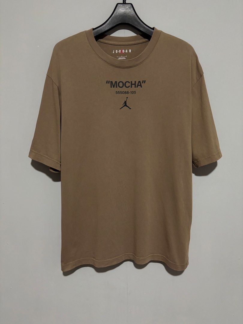 Air jordan mocha shirt (Category: Tshirts & Polo Shirts ) located in Davao. Submitted by hippiehappy420 (Listing ID 1469212721, Image 1). Description: Air jordan mocha shirt Large Very good condition Washed and sanitized ship nationwide Negotiable price Visit my listings for more affordable clothings! Shirt Pants Shorts Caps Bags Jogger Blouse Jeans Hoodies Accessories Etc..