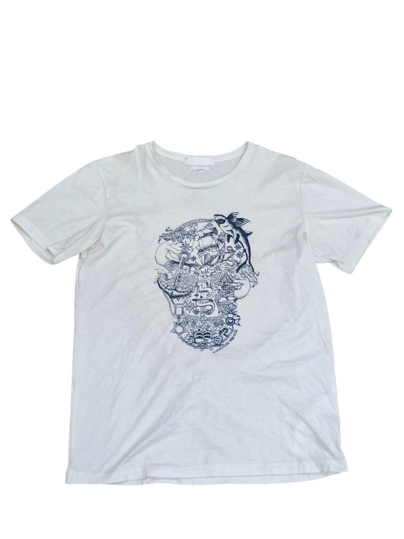 Alexander Mcqueen Embroidered tshirt (Category: Tshirts & Polo Shirts ) located in Batangas. Submitted by thevanitychamber (Listing ID 1469184476, Image 1). Description: .