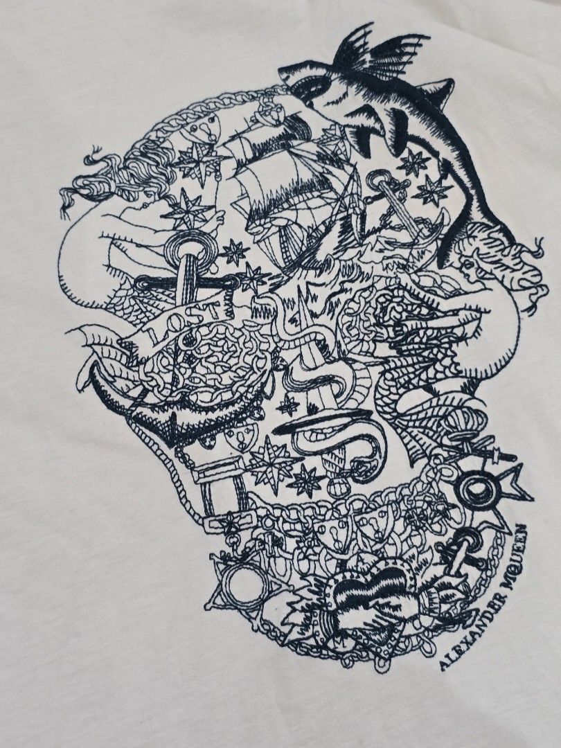 Alexander Mcqueen Embroidered tshirt (Category: Tshirts & Polo Shirts ) located in Batangas. Submitted by thevanitychamber (Listing ID 1469184476, Image 3). Description: .