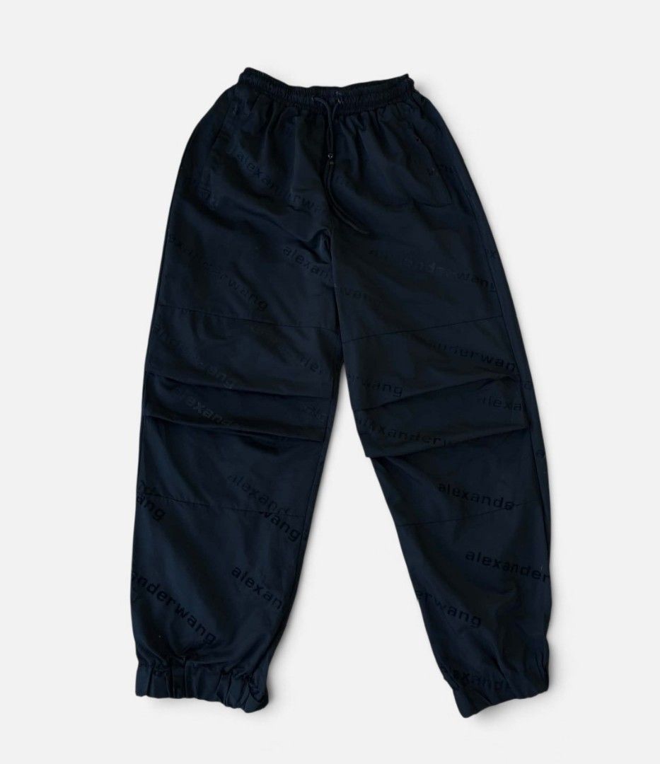 Alexander Wang AOP Track Pants (Category: Joggers) located in Cabanatuan. Submitted by rmgalleria (Listing ID 1469161892, Image 2). Description: Alexander Wang AOP Track Pants Excellent Condition minimal issue only Waistline: 28-34 Length: 38 750📌.
