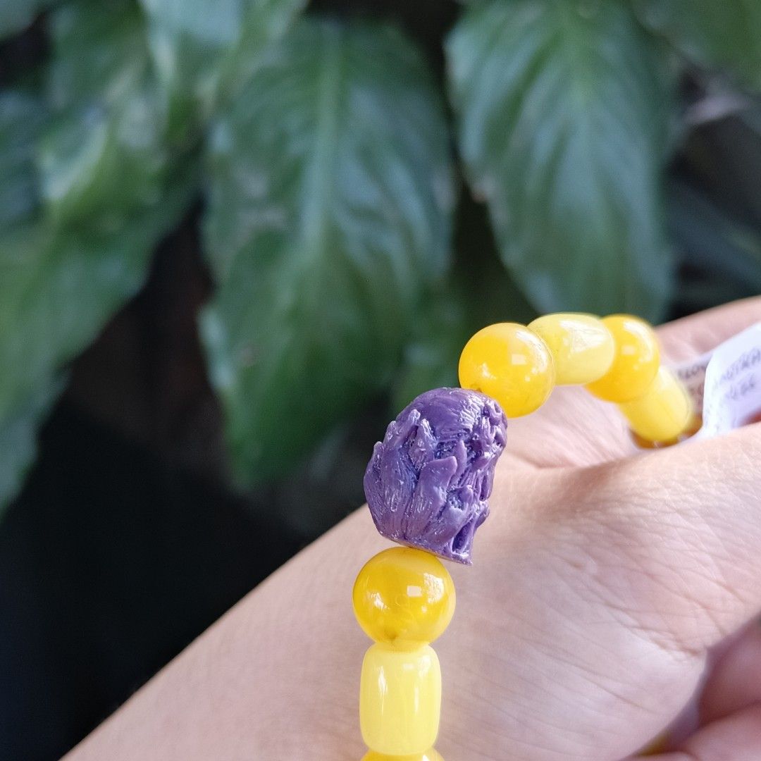 Amber (Category: Bracelets) located in Manila. Submitted by enchantra_gems (Listing ID 1469328571, Image 3). Description: 🍯 Amber Bracelet ✨ Warm, radiant, and timeless. This beautiful amber bracelet brings a golden glow to your everyday look, making it a lovely accessory for those who appreciate natural beauty and classic elegance. 🤎 💎 Details - Stone: Amber - Bead Size: 8mm & 10mm - Wrist Size: 15cm - Price: ₱300 ✨ Symbolic Meaning - Warmth 