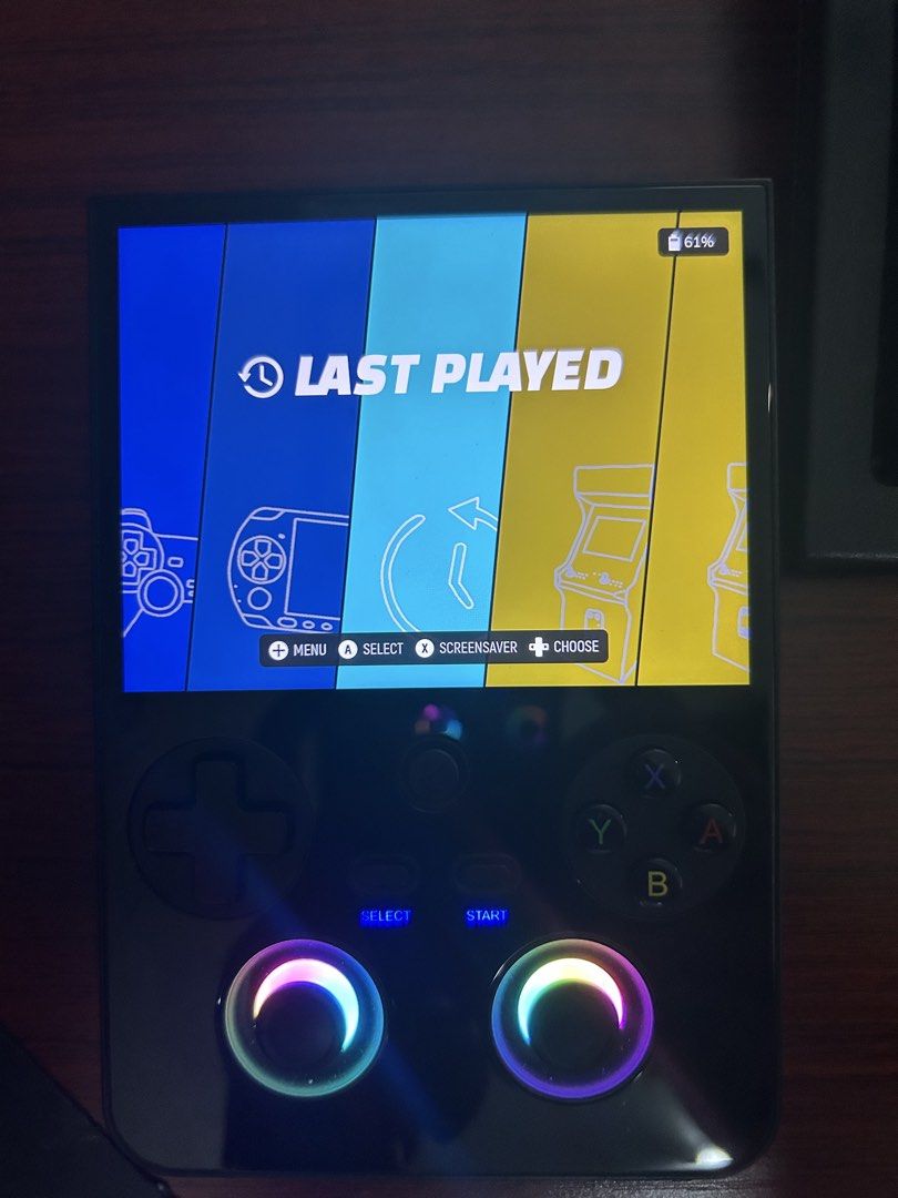 Anbernic RG477v Base Model (Category: Others) located in Manila. Submitted by gamesstranded (Listing ID 1469210680, Image 1). Description: Anbernic RG477v handheld base model with pre-installed games. Can play up to PS2/Gamecube games. .