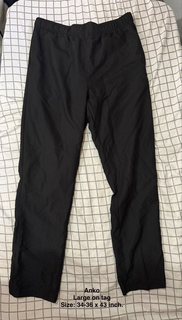 Anko black track pants (Category: Trousers) located in Quezon City. Submitted by pinkyswearshop (Listing ID 1469239793, Image 1). Description: .