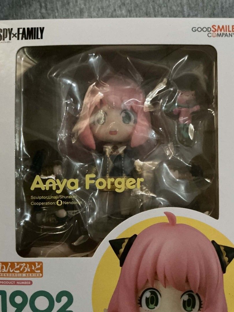 Anya Forger Nendoroid (1902) (Category: Figurines & Statues) located in Manila. Submitted by kozlou (Listing ID 1469208190, Image 2). Description: Anya Forger Nendoroid - MISB - Good box condition - ₱1200.