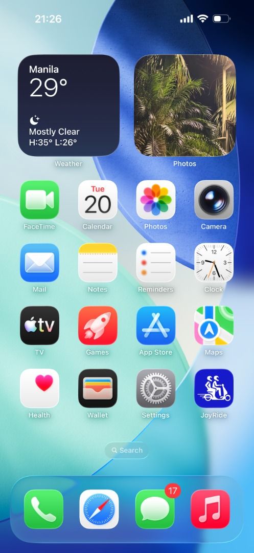 Apple iPhone 17 Pro Max 256GB (Category: iPhone 17 Series) located in Caloocan City. Submitted by ezeilddelo54616 (Listing ID 1469302354, Image 3). Description: - Model: Apple iPhone 17 Pro Max - Storage: 256GB (Clean and ready for use) - Battery Health: 94% with 264 cycle counts - Warranty: Apple Limited Warranty active until March 5, 2027 - History: First used in March 2026 - OS: Running iOS 26.6 iPhone 17 pro max complete package original box 