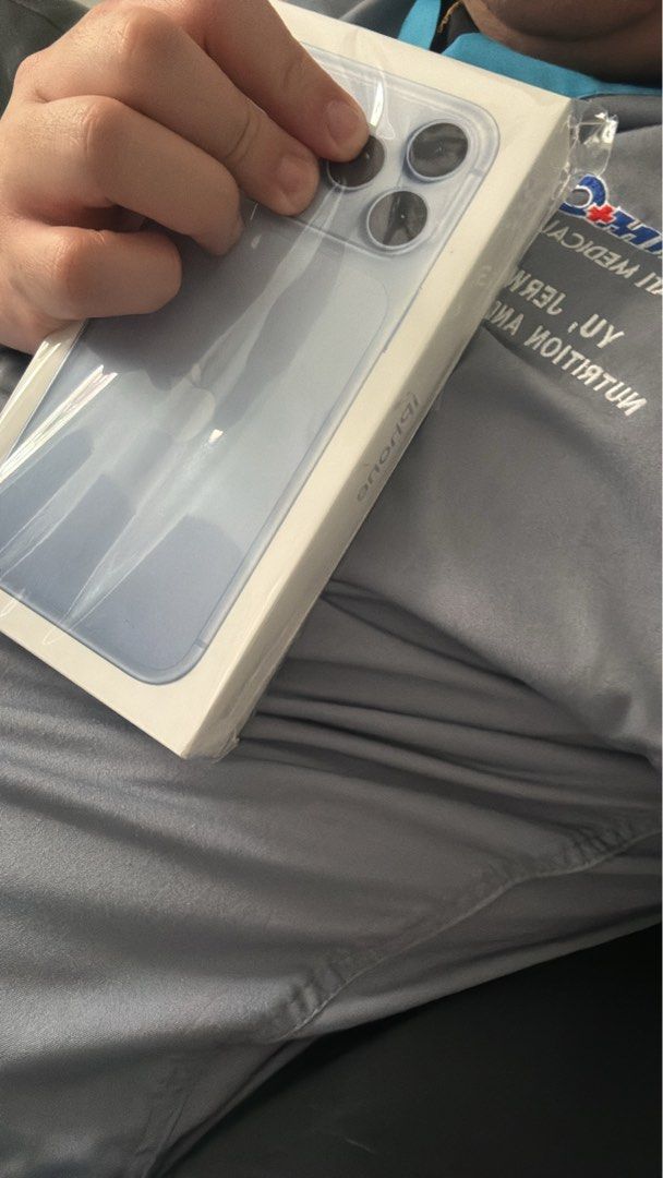 Apple iPhone 18 pro max 256gb (Category: iPhone X Series) located in Manila. Submitted by jeru0689 (Listing ID 1469248187, Image 1). Description: Sealed box, blue color option. Factory plastic wrap still attached. Unopened and untouched. Ready for setup. brand new unit ntc openline sealed 256gb glacier color.