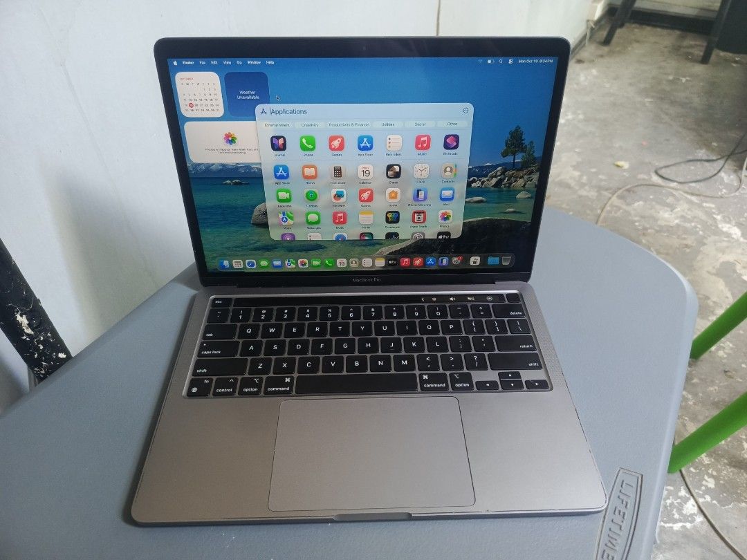 Apple MacBook Pro Space Grey (Category: Laptops & Notebooks) located in Manila. Submitted by norodinamr15076 (Listing ID 1469182242, Image 2). Description: - Model: MacBook Pro M2 2022 13-inch (Space Grey) - Processor: Apple M2 chip - Memory: 8GB RAM -Storage:256 - Display: 13-inch Retina Display - Battery: 43 cycle count (great health) -Battery health: 100 percent - OS: macOS installed - Keyboard: Standard English layout - Condition: Minor wear 