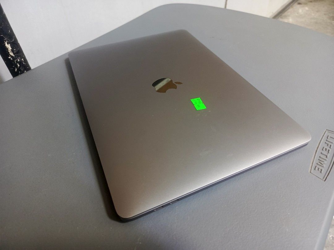 Apple MacBook Pro Space Grey (Category: Laptops & Notebooks) located in Manila. Submitted by norodinamr15076 (Listing ID 1469182242, Image 1). Description: - Model: MacBook Pro M2 2022 13-inch (Space Grey) - Processor: Apple M2 chip - Memory: 8GB RAM -Storage:256 - Display: 13-inch Retina Display - Battery: 43 cycle count (great health) -Battery health: 100 percent - OS: macOS installed - Keyboard: Standard English layout - Condition: Minor wear 