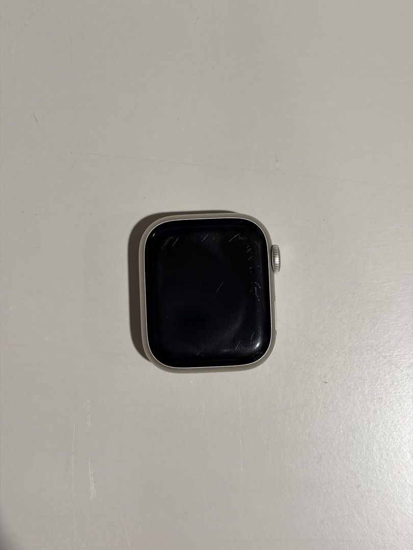 Apple Watch Nike Series 7 - 41mm / Starlight (Category: Wearables & Smart Watches) located in Quezon City. Submitted by ciyellow (Listing ID 1469387939, Image 3). Description: 41mm size Starlight color Comes with box, original charger & original strap.