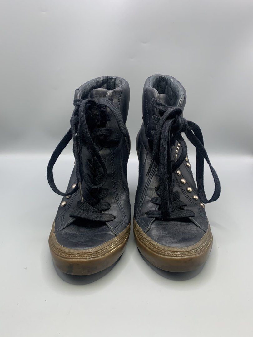 ASH STUDDED HEEL BOOTS (Category: Boots) located in Bulacan. Submitted by ridersthrift_ph (Listing ID 1469225250, Image 2). Description: Authentic Size 38 In Great Condition Sign of usage check flicks for details Gcash or Bank Payment Bulacan 📍.