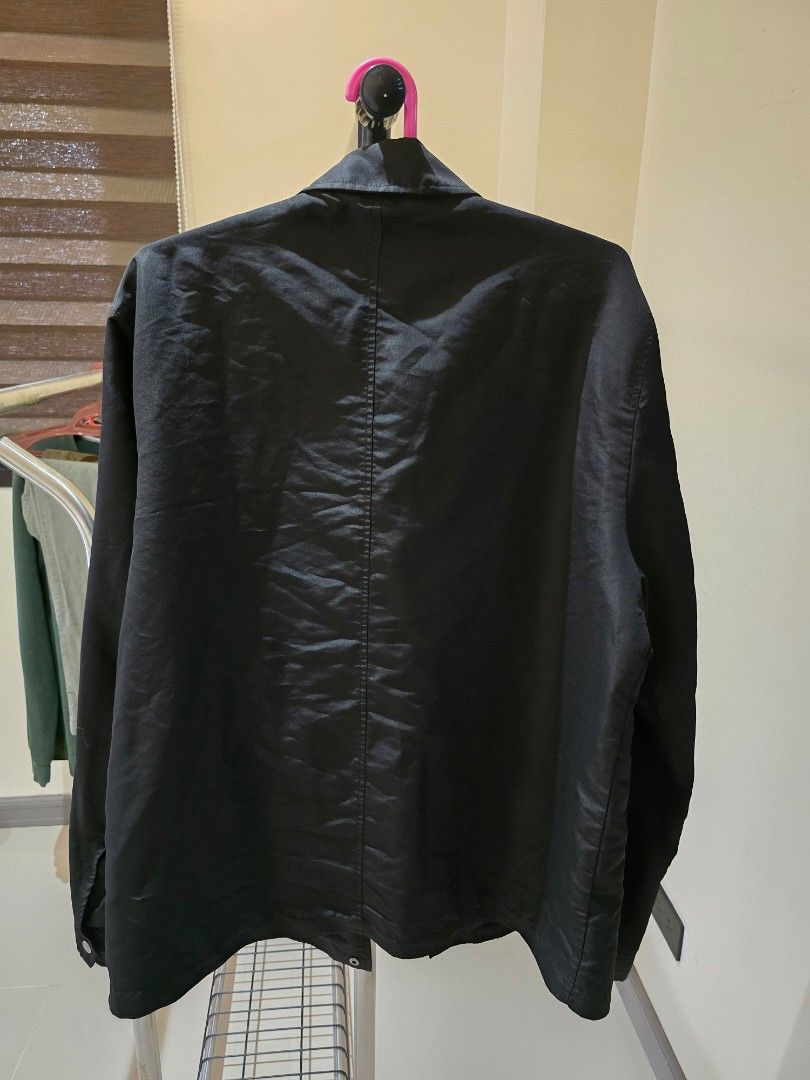 ASOS Coach Jacket (Category: Coats, Jackets and Outerwear) located in Baguio. Submitted by carinoshawn (Listing ID 1469238539, Image 2). Description: ASOS Coach Jacket Black Used only few times for riding 24x30.