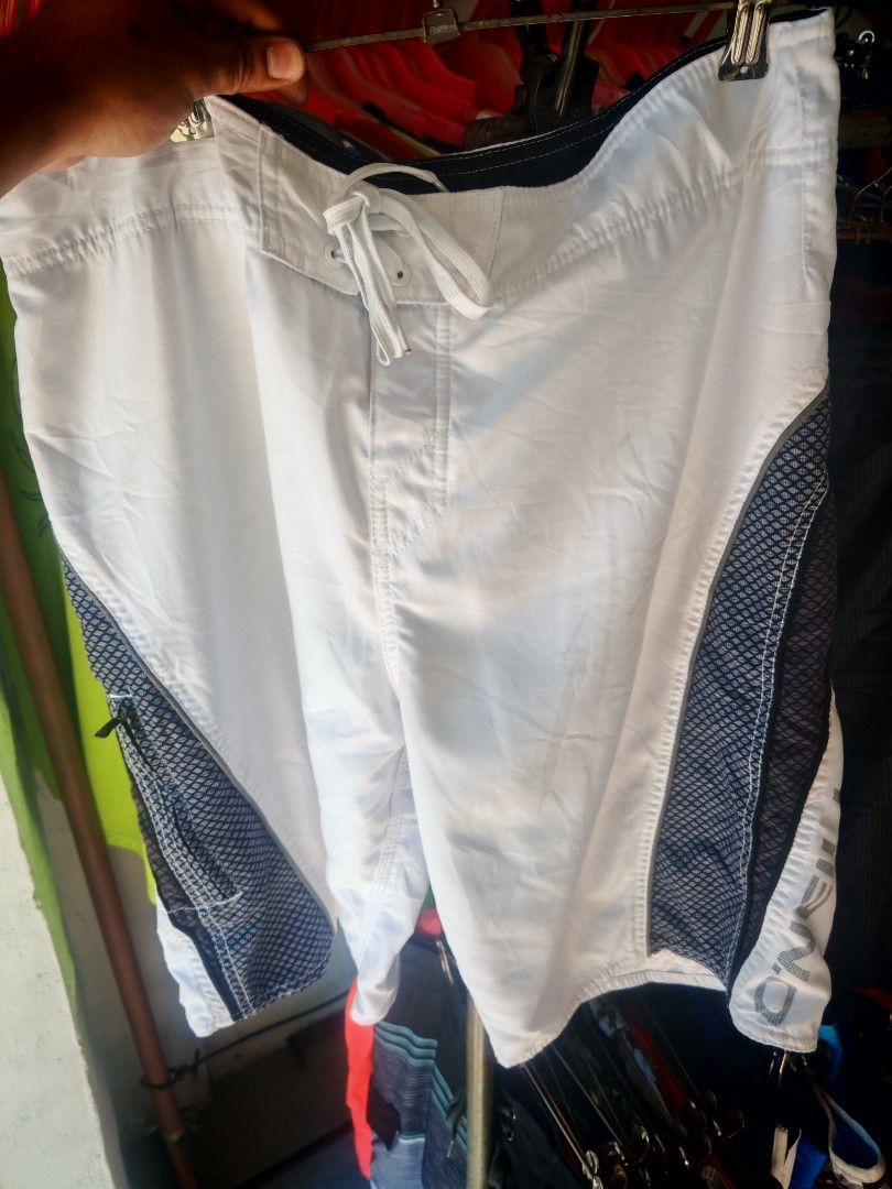 Assorted board shorts (Category: Swim Trunks & Board Shorts) located in Vigan. Submitted by KWALITHRIFT (Listing ID 1469183190, Image 3). Description: Pili lang mga boss excellent ung Billabong lang tanggal na print nya - Condition: Excellent / High quality.