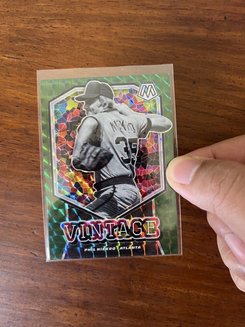 Assorted characters (Category: Raw Singles) located in Paranaque City. Submitted by myrguinto (Listing ID 1469314601, Image 3). Description: For Sale Only 2021 Panini Mosaic Baseball "Vintage" Inserts & Parallel Cards These are inserts & parallel cards. Prices for such cards varies. Price Range: P50.00 to P80.00 only Vintage Base cards - P50.00 each Parallel cards - P80.00 each (colors) Message us for prices & availability Condition: Mint to Near